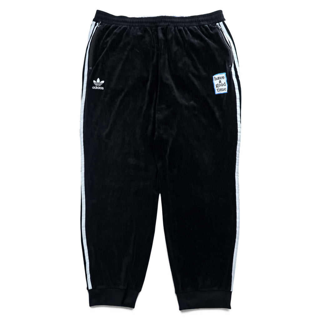 adidas Originals × have a good time トラックパンツ Velour Track Pants ベロアジャージ 4XL ブラック ビッグサイズ DZ9234
