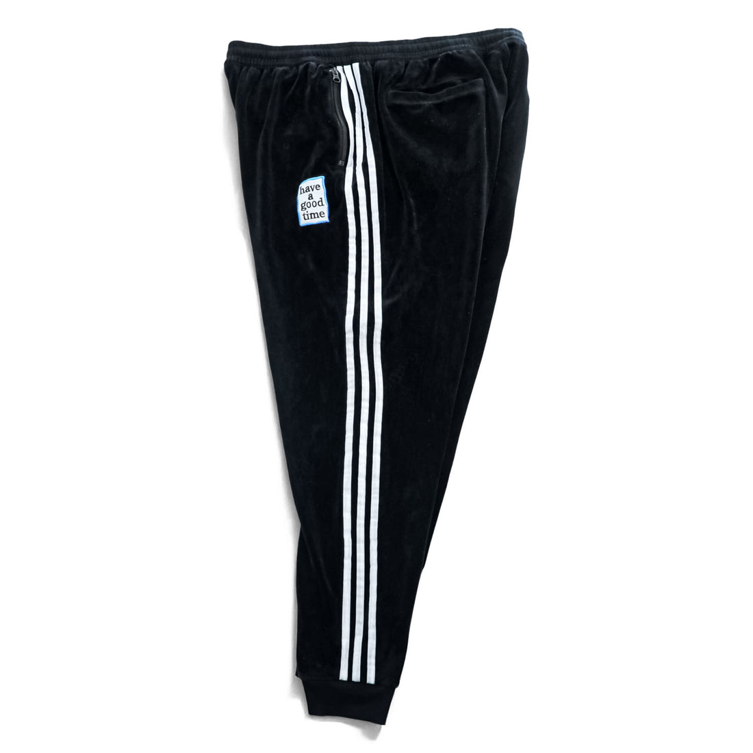 adidas Originals × have a good time トラックパンツ Velour Track Pants ベロアジャージ 4XL ブラック ビッグサイズ DZ9234