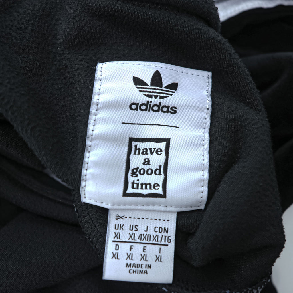 adidas Originals × have a good time トラックパンツ Velour Track Pants ベロアジャージ 4XL ブラック ビッグサイズ DZ9234