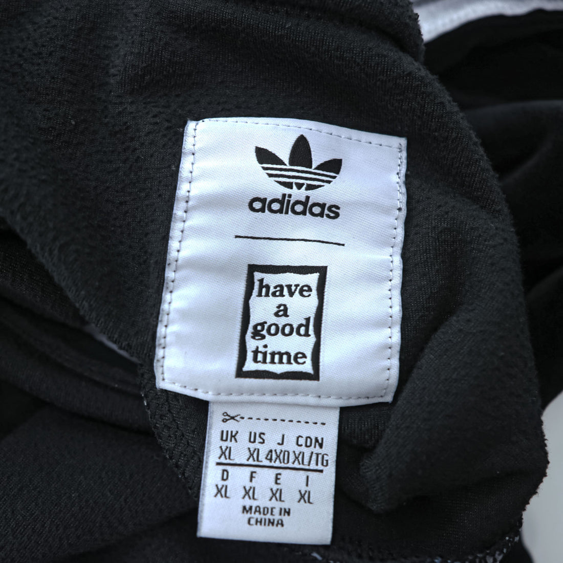 adidas Originals × have a good time トラックパンツ Velour Track Pants ベロアジャージ 4XL ブラック ビッグサイズ DZ9234