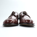 Peldir by Pellet France Burgundy Leather U Tip Derby Shoes 8.5 Vintage