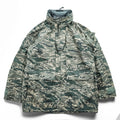 USAF APECS ABU Gore-Tex Parka Air Force Tiger Stripe Camo Medium Long Tennier Industries