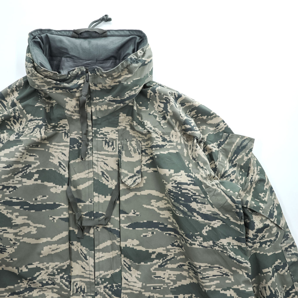 USAF APECS ABU Gore-Tex Parka Air Force Tiger Stripe Camo Medium Long Tennier Industries