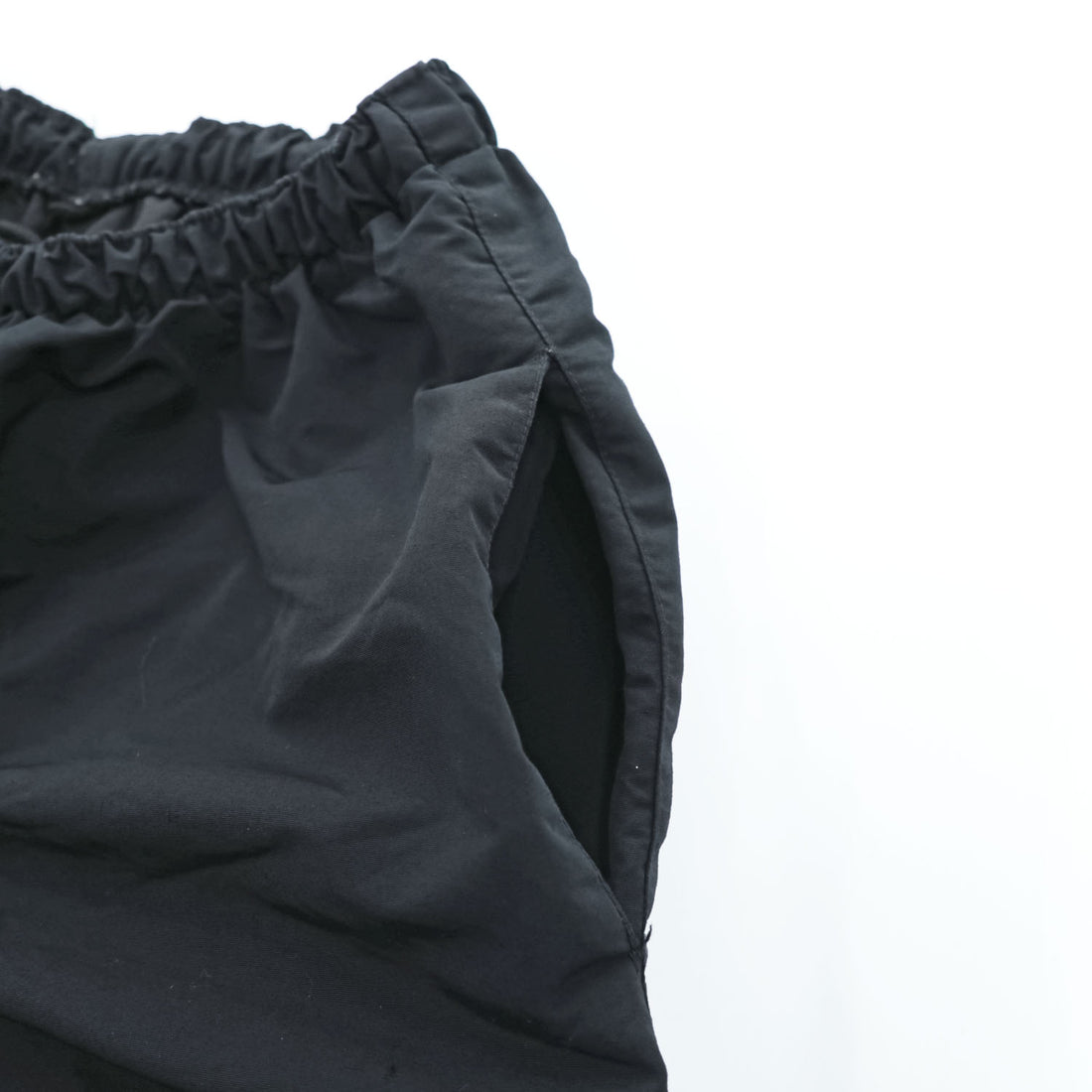 US ARMY IPFU 米軍 ヴィンテージ ナイロン トレーニングパンツ L ブラック NSN 8415-01-465-4629