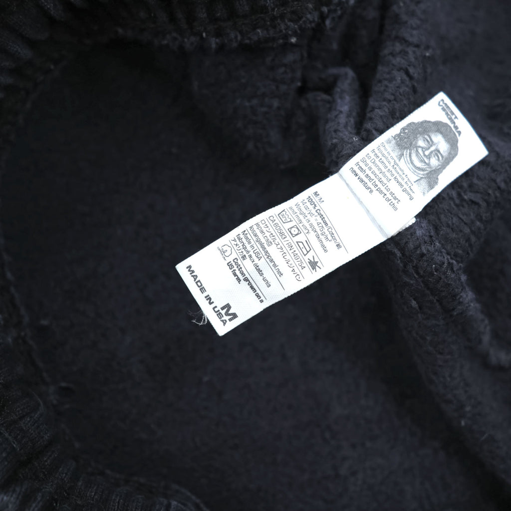 LOS ANGELES APPAREL ロサンゼルスアパレル USA製 スウェットパンツ M ブラック 14OZ HEAVY FLEECE ヘビーウェイト