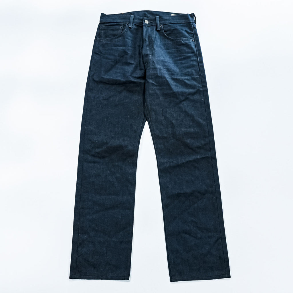 Levi's 501 White Oak Cone Denim Jeans Dark Indigo Straight Fit Button Fly W32 L32