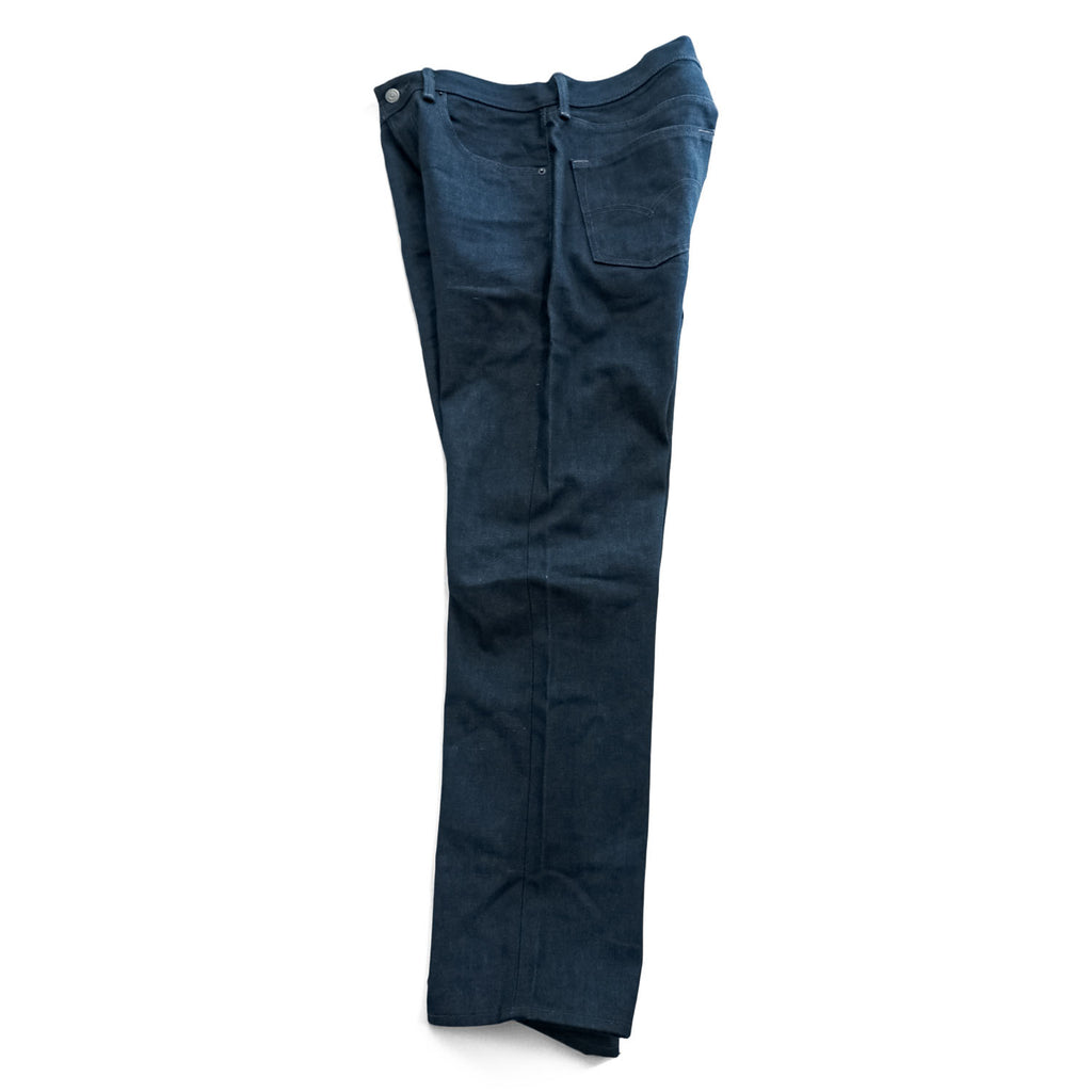 Levi's 501 White Oak Cone Denim Jeans Dark Indigo Straight Fit Button Fly W32 L32