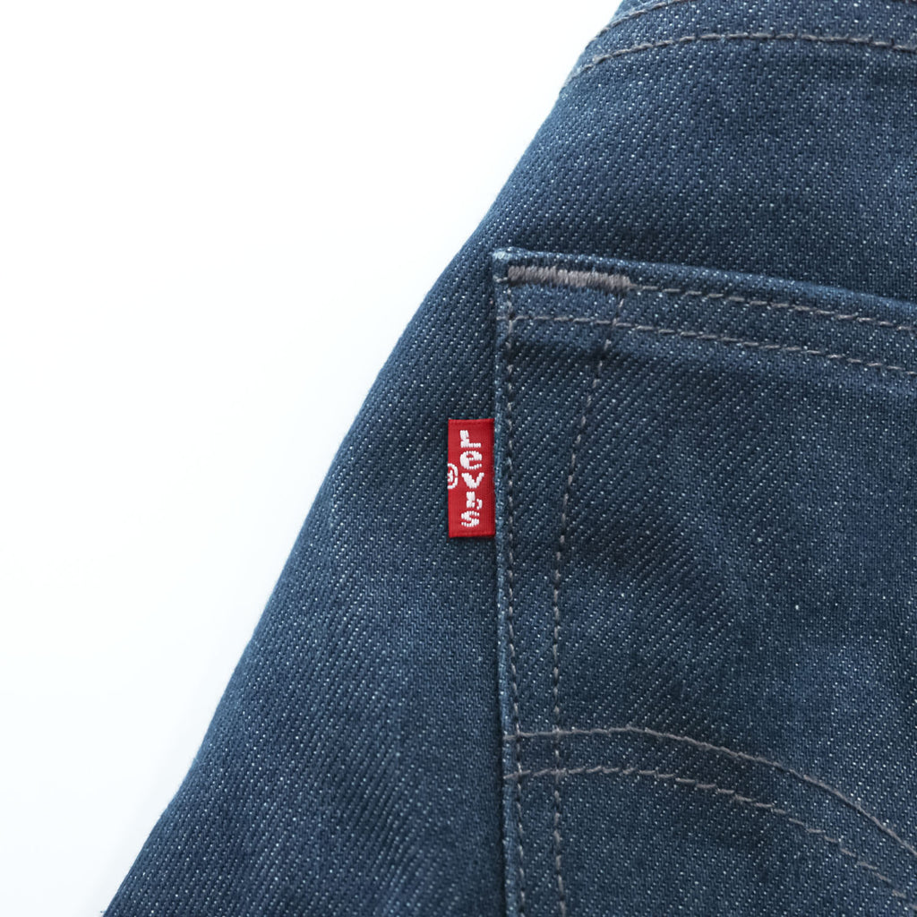 Levi's 501 White Oak Cone Denim Jeans Dark Indigo Straight Fit Button Fly W32 L32