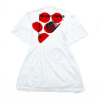 STELLA McCARTNEY Tシャツ ミニワンピース L ホワイト THANKS GIRLS 両面プリント Maxi T-Shirt ポルトガル製