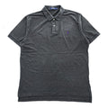 Polo Ralph Lauren Polo Shirt Mens XL Charcoal Gray Purple Pony 100% Cotton Made in Vietnam