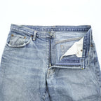 RRL Double RL Ralph Lauren 90年代 デニムパンツ ジーンズ W35 インディゴ RING SPUN DENIM レザーパッチ ジッパーフライ