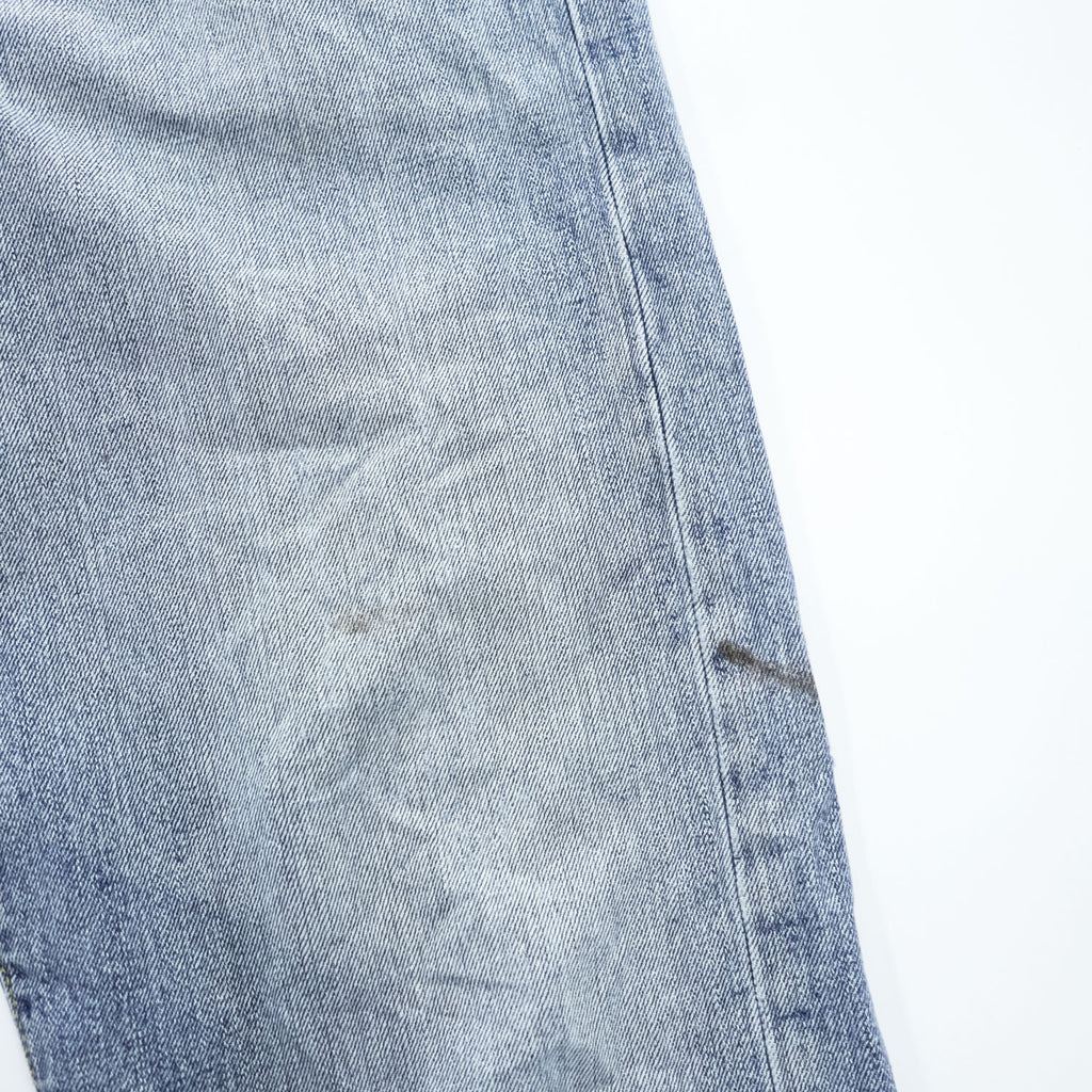 RRL Double RL Ralph Lauren 90年代 デニムパンツ ジーンズ W35 インディゴ RING SPUN DENIM レザーパッチ ジッパーフライ