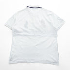 Polo Ralph Lauren 半袖 ポロシャツ CUSTOM SLIM FIT M ホワイト ネイビー ビッグポニー エンブレム
