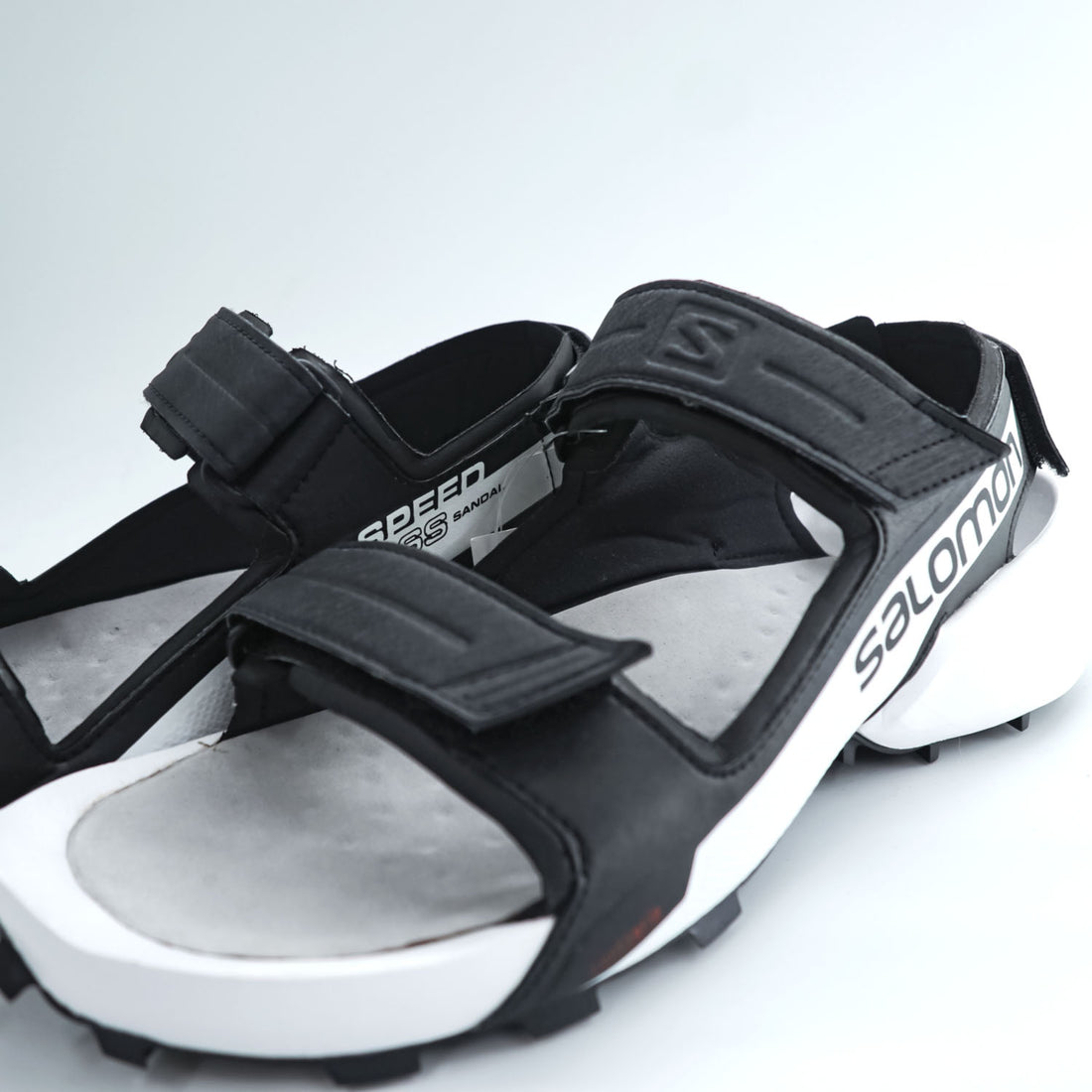 SALOMON スピードクロス SPEEDCROSS SANDAL スポーツサンダル 28cm ホワイト ブラック ストラップ 409141 未使用品
