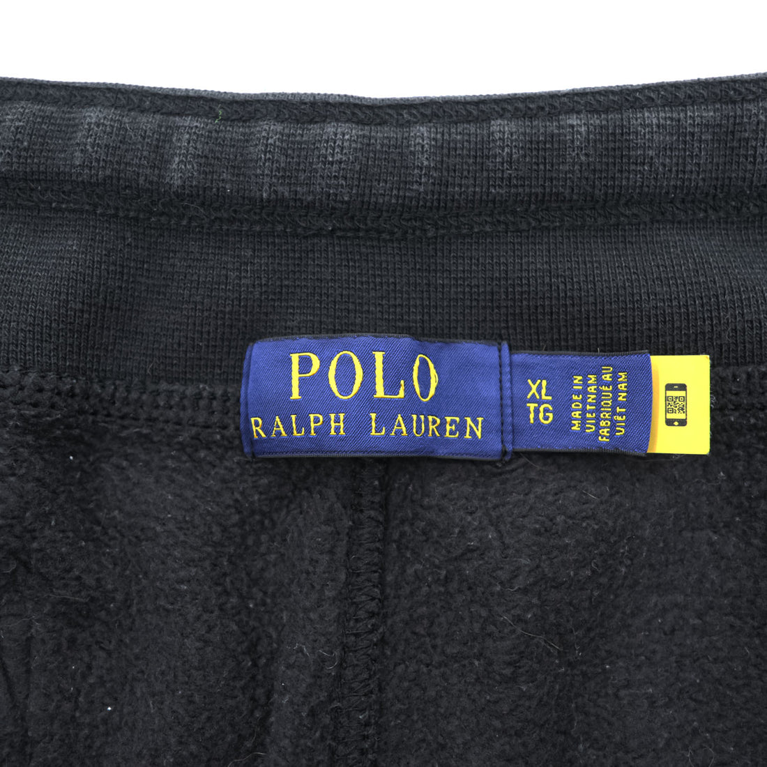 Polo Ralph Lauren Sweatpants XL Black brushed lining Small pony logo embroidery