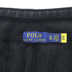 Polo Ralph Lauren Sweatpants XL Black brushed lining Small pony logo embroidery