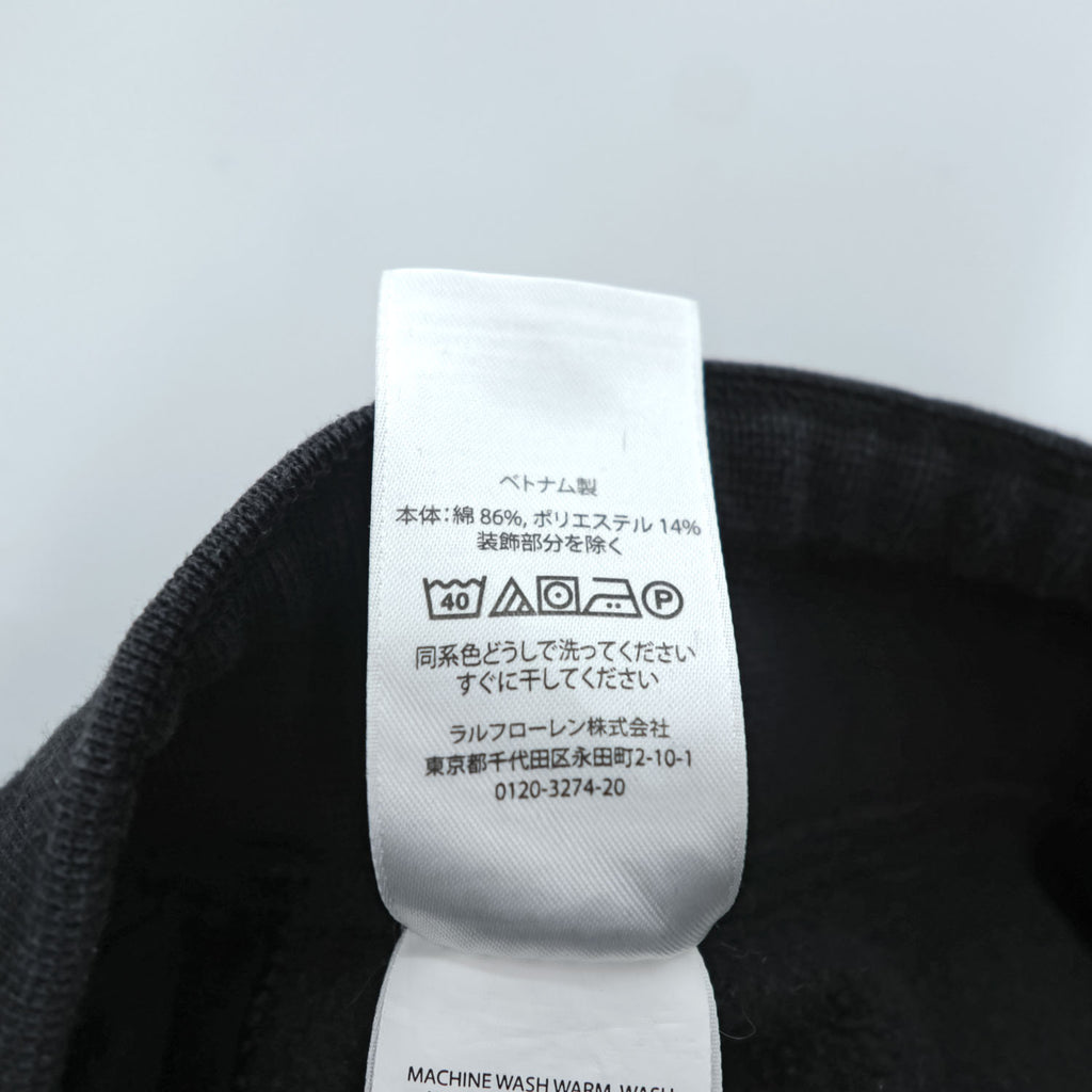 Polo Ralph Lauren Sweatpants XL Black brushed lining Small pony logo embroidery
