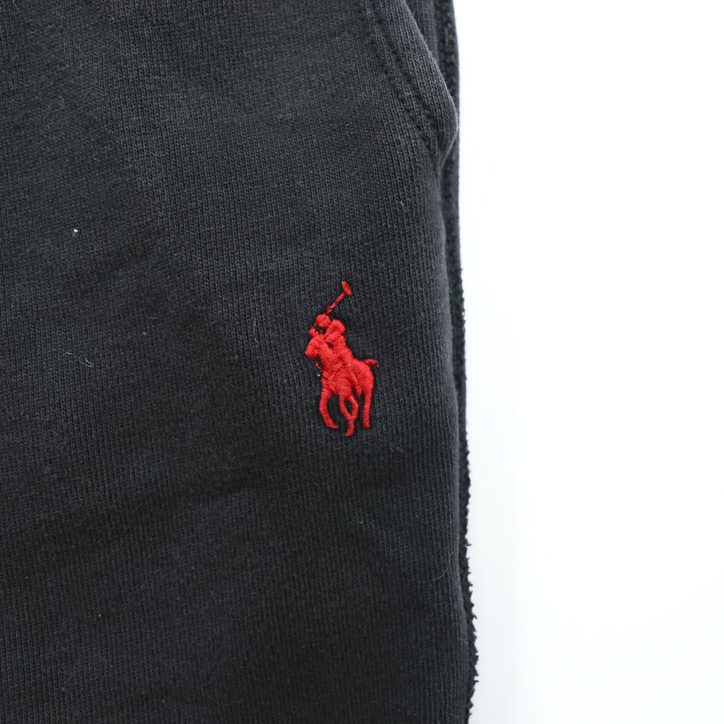 Polo Ralph Lauren Sweatpants XL Black brushed lining Small pony logo embroidery