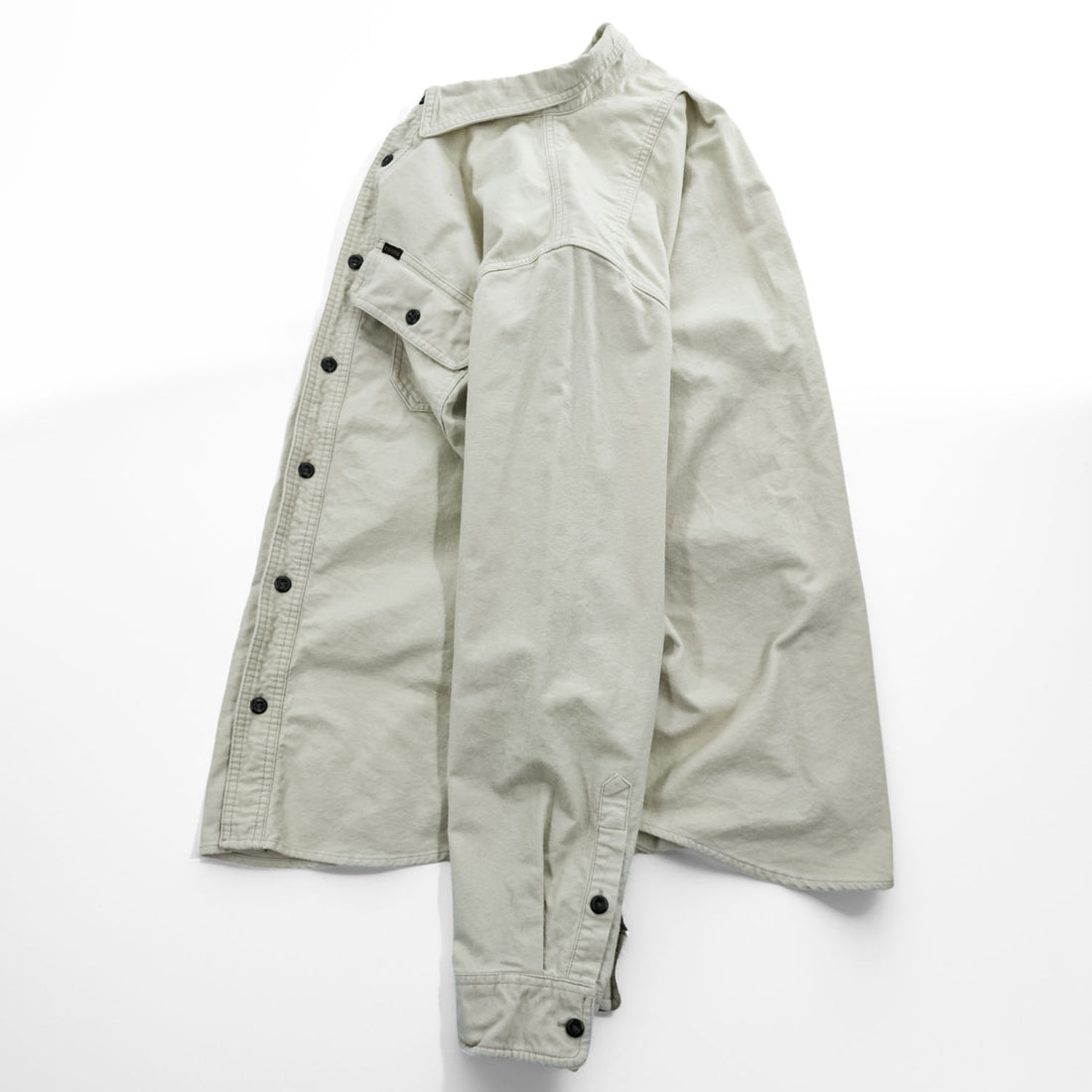 C.C.FILSON CO シャモアクロス 長袖 ワークシャツ L ナチュラル アイボリー インド綿