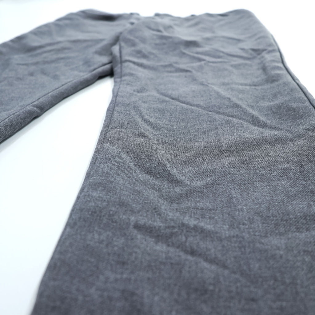 70s Lee 202-0603 Polyester Boot Cut Pants Men’s 34x30 Charcoal Gray Talon Zip USA Union Made Raw Hem