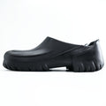 BIRKENSTOCK German-made PU clogs Sandals, US size 10, Black, Slip-On A630
