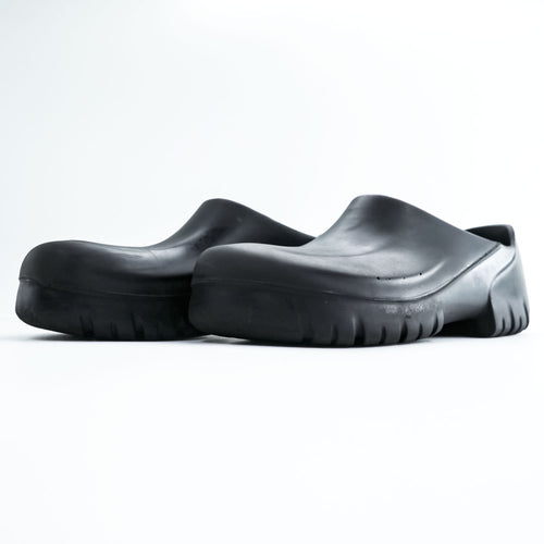 BIRKENSTOCK ドイツ製 PU クロッグ サンダル 28cm ブラック ポリウレタン スリッポン A630