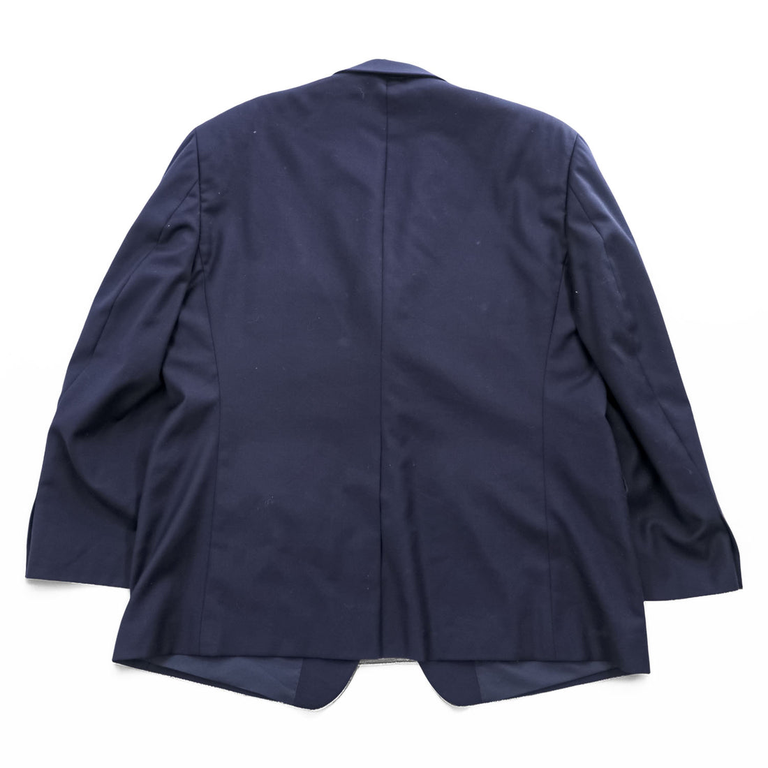 Lauren Ralph Lauren Men's Navy Wool Blazer 44S Short Gold Crest Buttons 2-Button Macy's