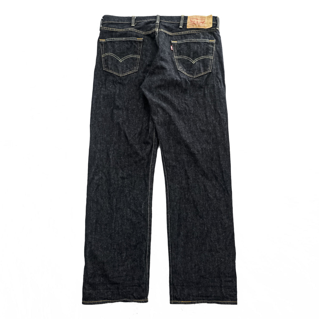 Levi Strauss Denim Pants Jeans XL Indigo Blue Rigid 00501-0226