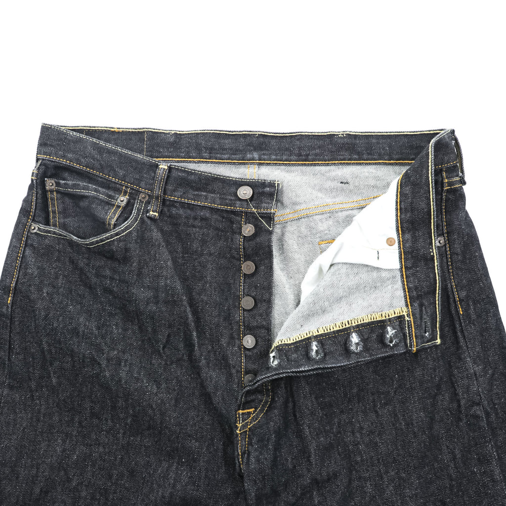 Levi Strauss Denim Pants Jeans XL Indigo Blue Rigid 00501-0226