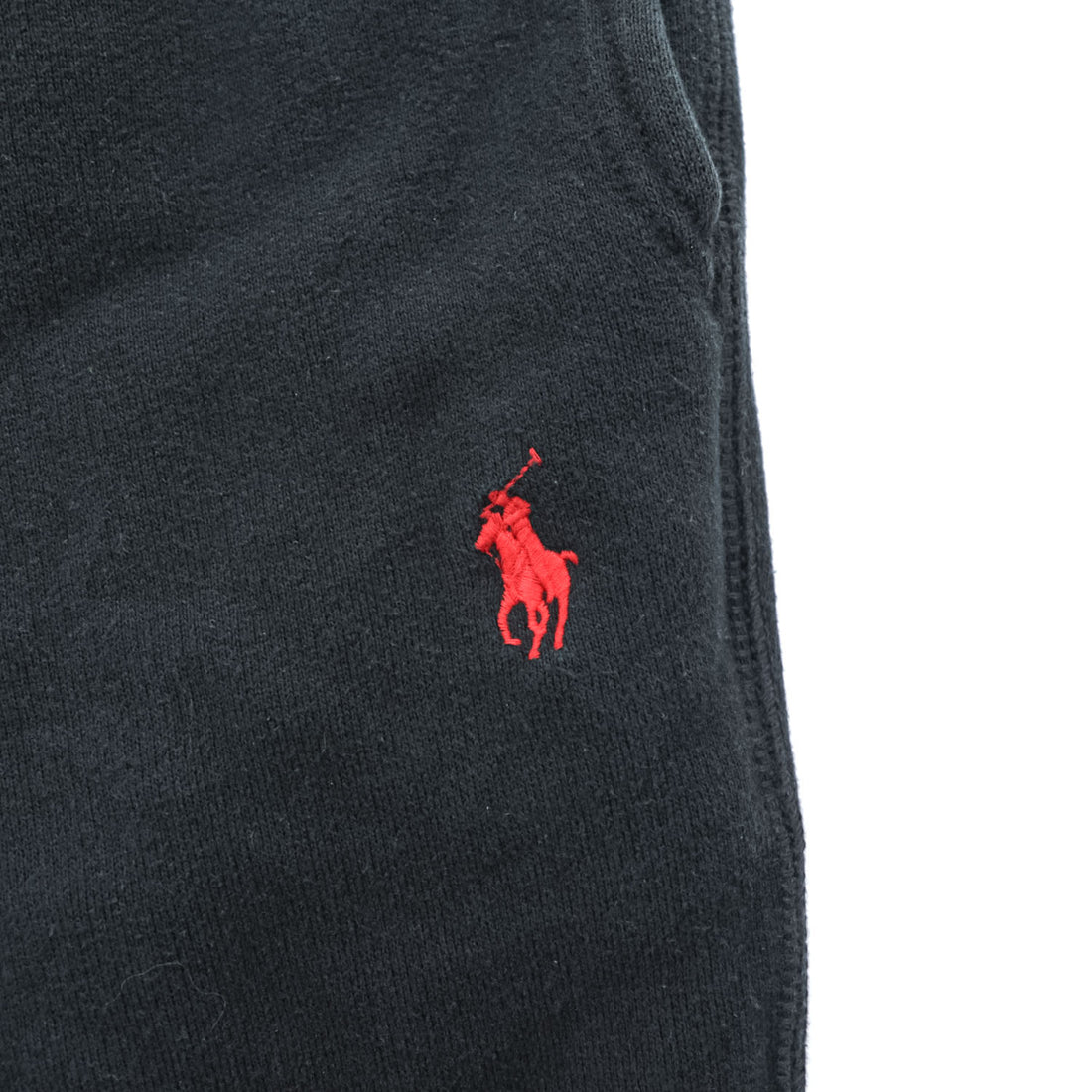 Polo Ralph Lauren スウェット ショートパンツ ハーフパンツ M ブラック 裏起毛 スモールポニー ロゴ 刺繍