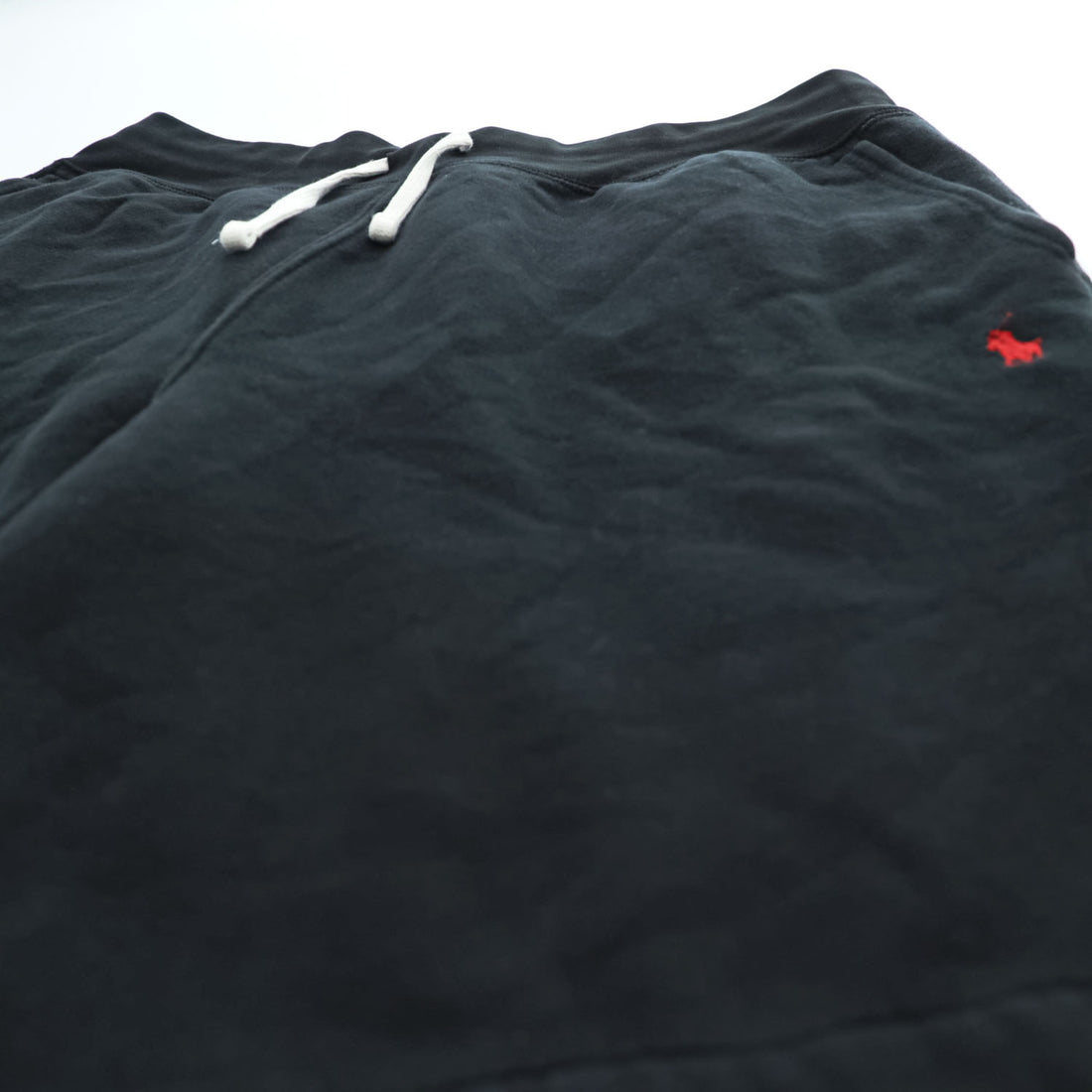 Polo Ralph Lauren スウェット ショートパンツ ハーフパンツ M ブラック 裏起毛 スモールポニー ロゴ 刺繍