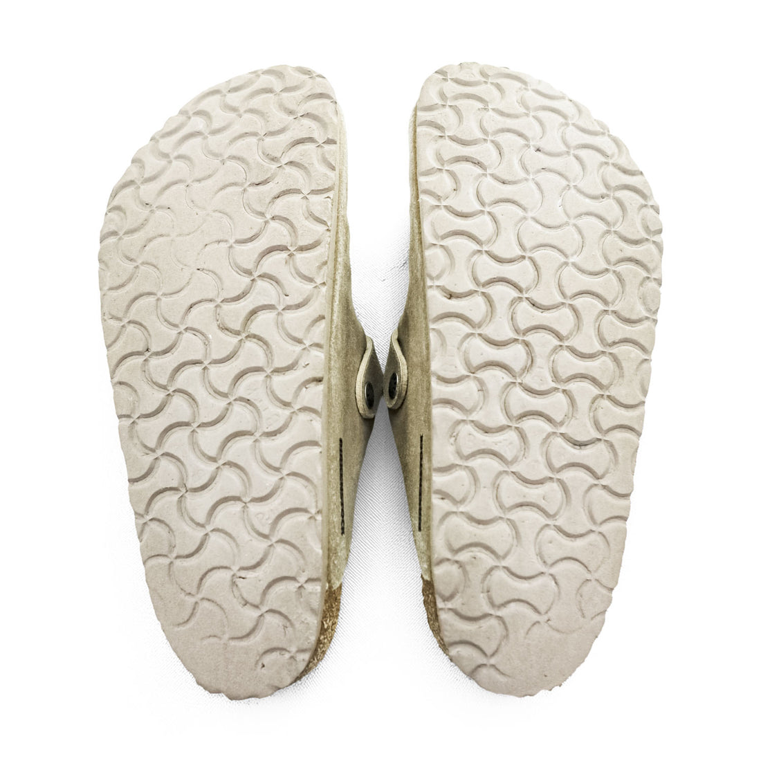 BIRKENSTOCK Boston Suede Clog Sandal Beige Vegan Made in Germany EU41 (Approx. 26.5cm)