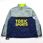 BlackWeirdos PACKABLE TECH ANORAK Pullover Jacket L Gray Navy 24SS-JK04