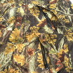 Master Sportsman Hooded Camo Jacket - Leaf Pattern / Polyester - Mens L (measured large) Outdoor Hunting