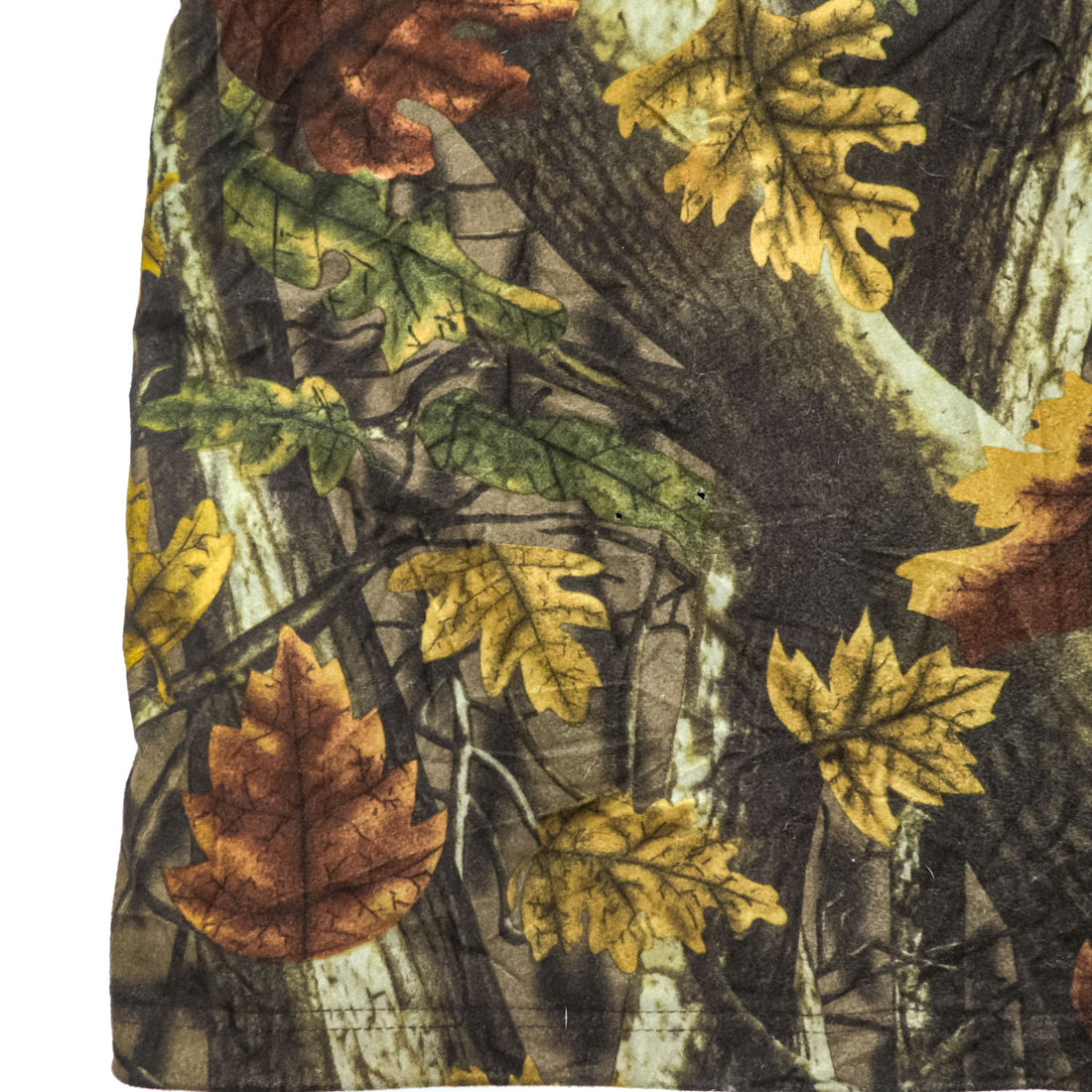 Master Sportsman Hooded Camo Jacket - Leaf Pattern / Polyester - Mens L (measured large) Outdoor Hunting