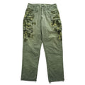 COMIC BAND ORCHESTRA Cargo Work Pants Made in Japan Painted Finish Khaki Green M