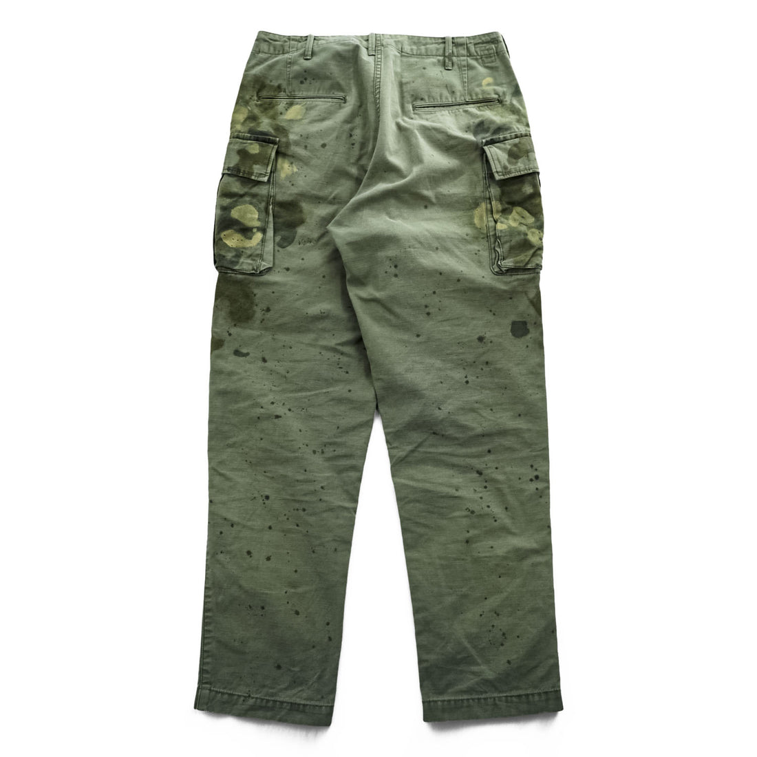 COMIC BAND ORCHESTRA Cargo Work Pants Made in Japan Painted Finish Khaki Green M