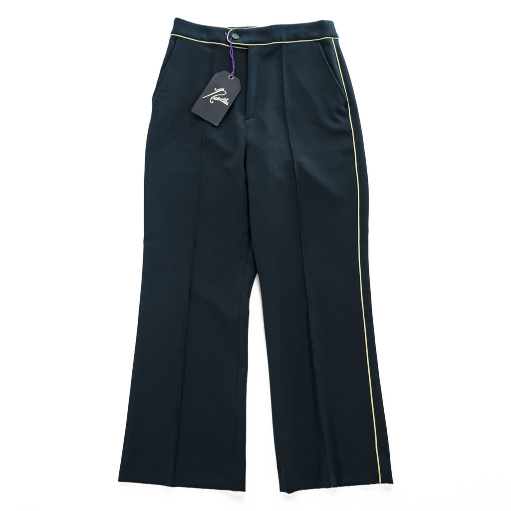 Needles Made in Japan Slacks Pants M Green PIPING COWBOY PANT Bootcut Flare Unused IN059