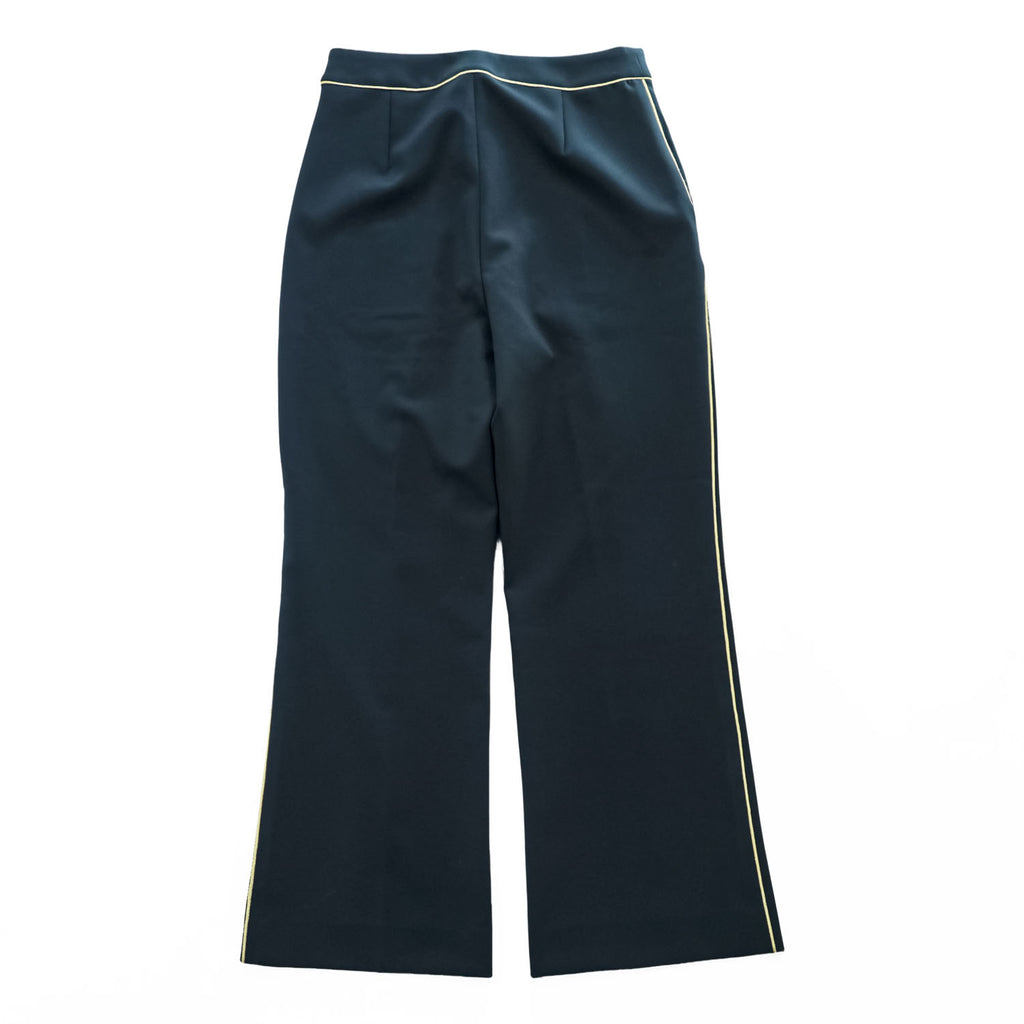 Needles Made in Japan Slacks Pants M Green PIPING COWBOY PANT Bootcut Flare Unused IN059