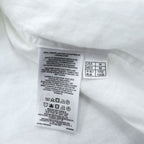 Brooks Brothers Short Sleeve Button-Down Linen Shirt White M Regular 100% Linen Pocket