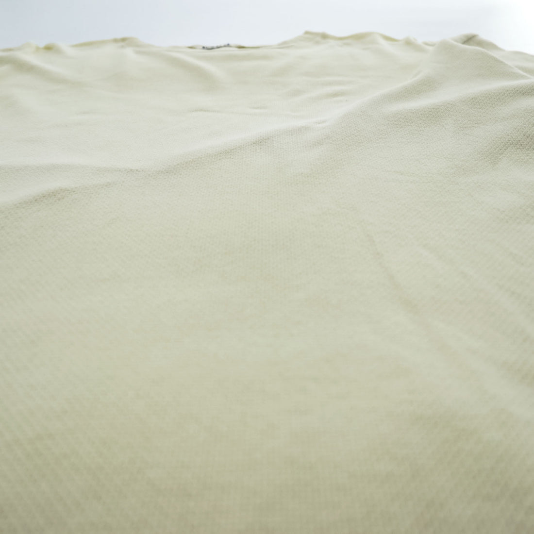 AURALEE 日本製 半袖 メッシュ Tシャツ COTTON MESH TEE 4 ベージュ A23ST02CM