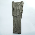Brooks Brothers Slacks Pants L Brown Wide 2-Tuck Pleated Double Cuff 346 Gun Club Checked