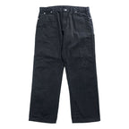 Dickies Relaxed Fit Black Cotton Carpenter Work Pants W38 L30 (W98cm)