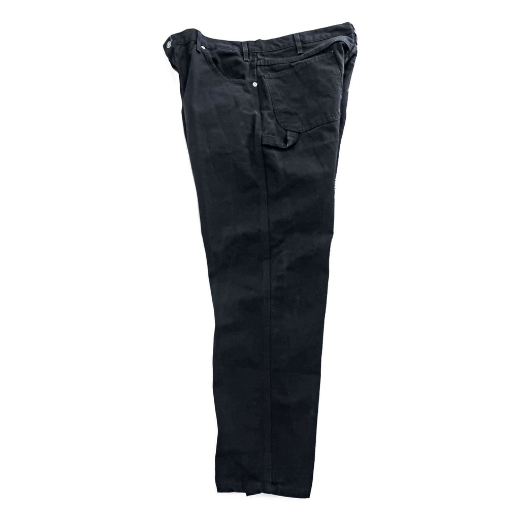 Dickies Relaxed Fit Black Cotton Carpenter Work Pants W38 L30 (W98cm)