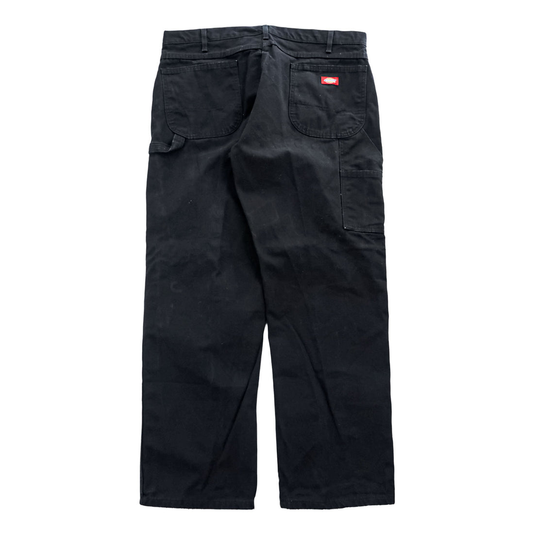 Dickies Relaxed Fit Black Cotton Carpenter Work Pants W38 L30 (W98cm)