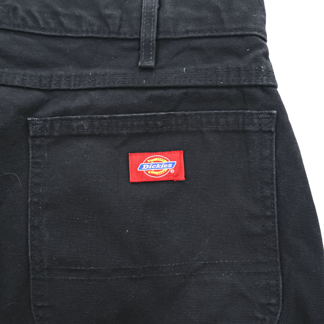 Dickies Relaxed Fit Black Cotton Carpenter Work Pants W38 L30 (W98cm)