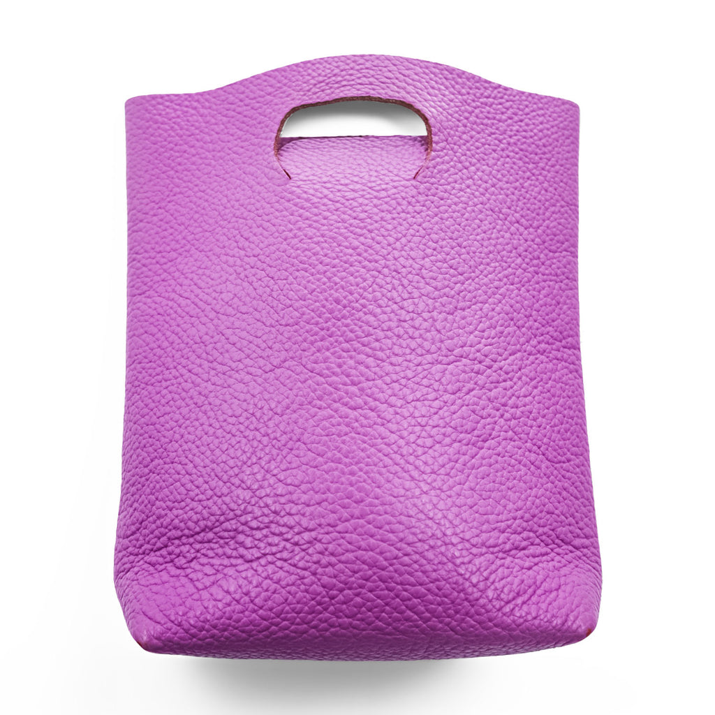 Hender Scheme not eco bag Leather handbag purple mini tote