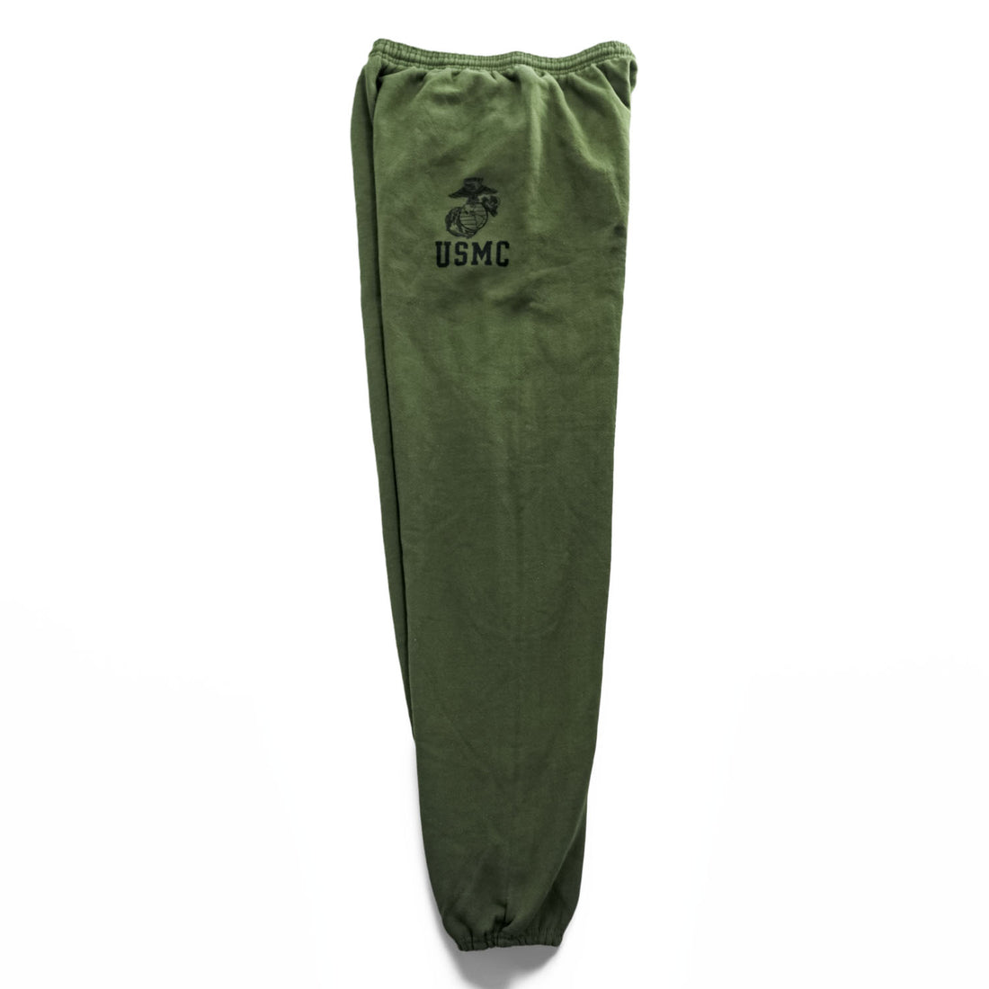 SOFFE USMC ヴィンテージ USA製 スウェットパンツ M カーキ グリーン 裏起毛  米軍 US ARMY トレーニングパンツ
