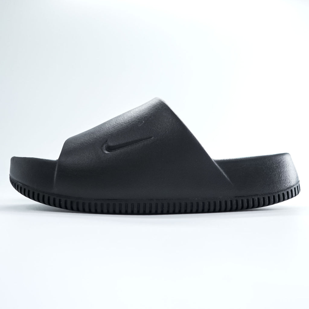 NIKE Calm Slide Sandals, US8, Black