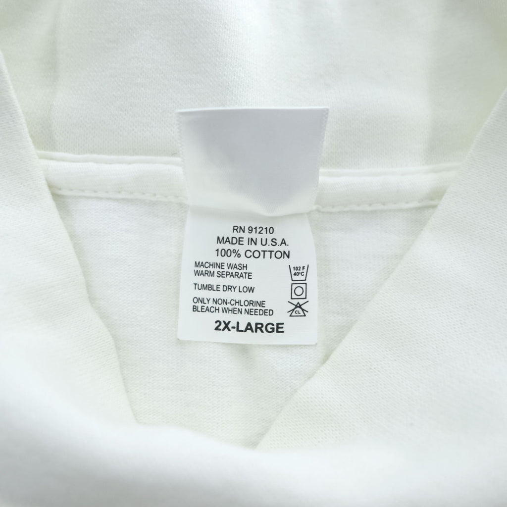 CAMBER USA製 ヘビーウェイト モックネック Tシャツ XXL ホワイト ビッグサイズ SPECIAL EDITION